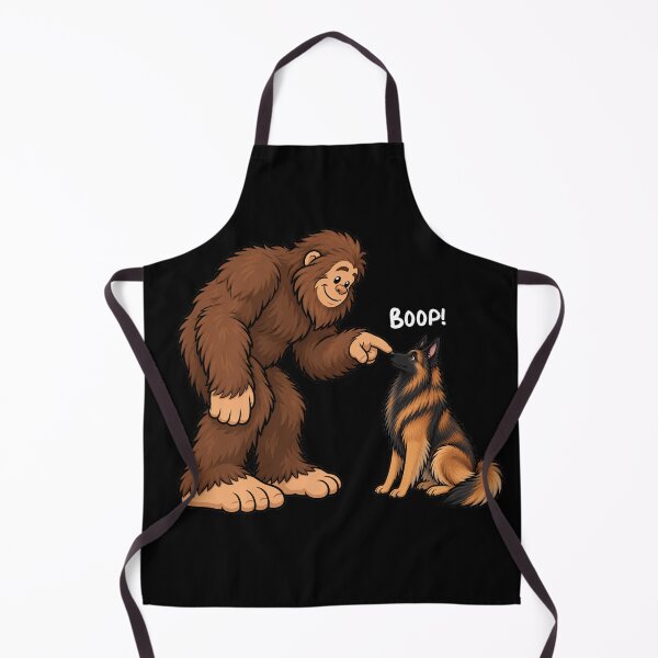 Item preview, Bigfoot and Belgian Tervuren Boop Fun Design Sasquatch designed and sold by rafaeltto.