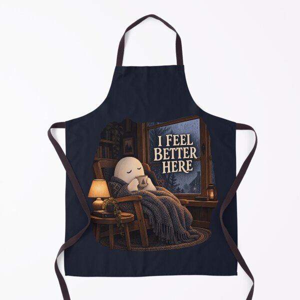 Item preview, I Feel Better Here designed and sold by QuietNovaShop.