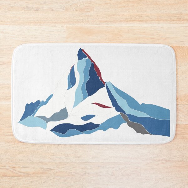 Item preview, Sunrise Matterhorn - Geometric Alpine Peak Art designed and sold by iampaulmorris.