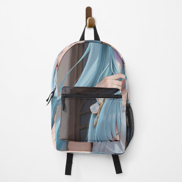 Item preview, Celestial Blue Elegance – Ethereal Anime Princess designed and sold by Killington.