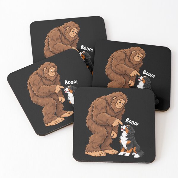 Item preview, Bigfoot and Bernese Mountain Boop Fun Design Sasquatch designed and sold by rafaeltto.