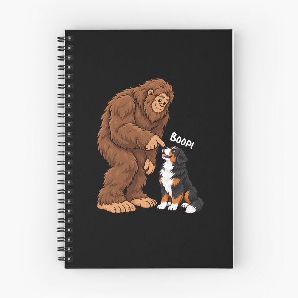 Item preview, Bigfoot and Bernese Mountain Boop Fun Design Sasquatch designed and sold by rafaeltto.