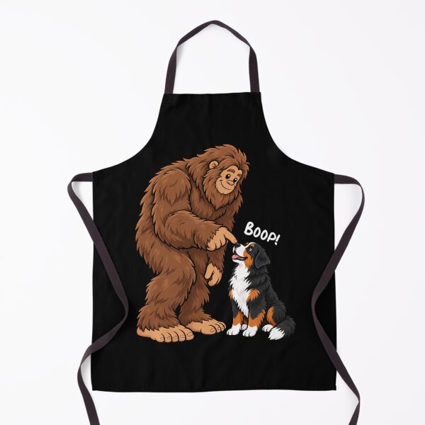 Item preview, Bigfoot and Bernese Mountain Boop Fun Design Sasquatch designed and sold by rafaeltto.