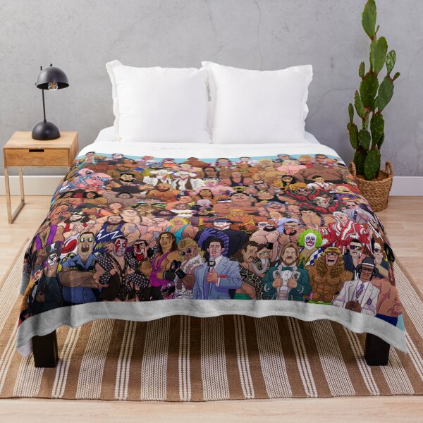 Item preview, WWF Legends: Early '90s Roster Tribute designed and sold by Muscles&Mullets.