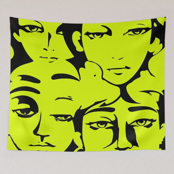 Item preview, Pop Art Faces Collage designed and sold by peterhlorenz.