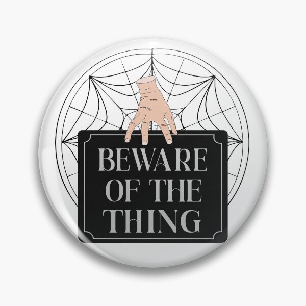 Item preview, Beware of the Thing – Gothic Spooky Hand Sign designed and sold by Theshapearts.