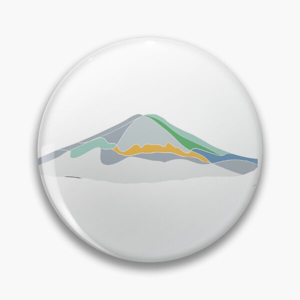 Item preview, Cherry Blossom Mount Fuji - Minimalist Japanese Mountain Art designed and sold by iampaulmorris.