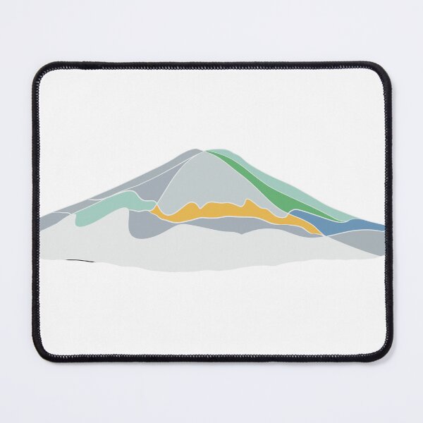 Item preview, Cherry Blossom Mount Fuji - Minimalist Japanese Mountain Art designed and sold by iampaulmorris.