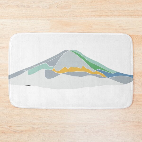 Item preview, Cherry Blossom Mount Fuji - Minimalist Japanese Mountain Art designed and sold by iampaulmorris.
