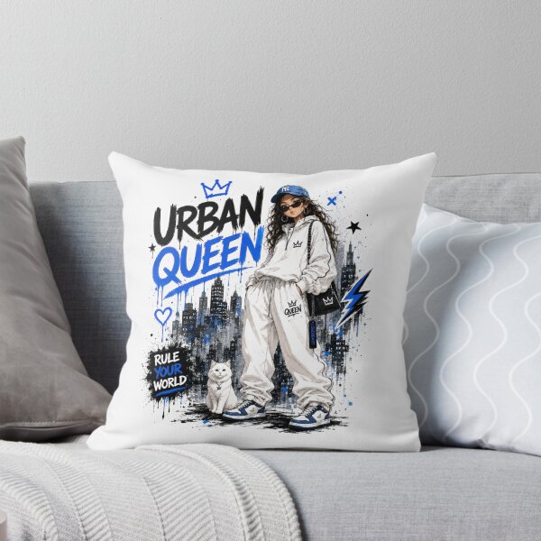 Aperçu de l'œuvre Urban Queen Streetwear Girl créée et vendue par Onviton.
