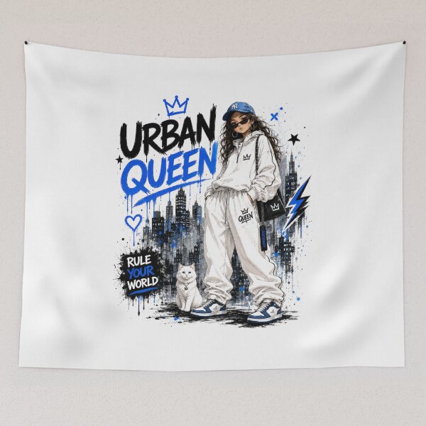 Item preview, Urban Queen Streetwear Girl designed and sold by Onviton.