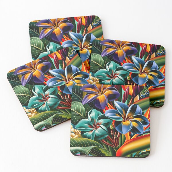 Item preview, Wall Art - Postcard - Tropical Bloom Illustration designed and sold by ForeverPrintsOK.
