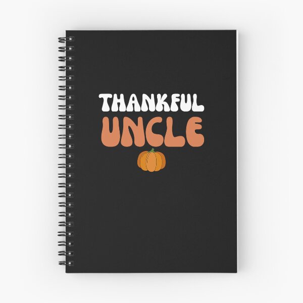 Item preview, Groovy Thankful Uncle Retro Thanksgiving Pumpkin designed and sold by mumchaosdesigns.