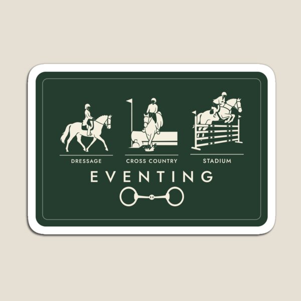 Item preview, Eventing Three Phases - Dressage Cross Country Stadium designed and sold by doubleV-.