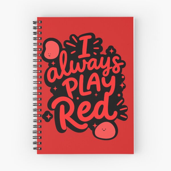 Item preview, I Always Play Red designed and sold by MagicMangoes.