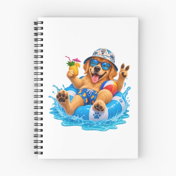 Item preview, Funny Dog Pool Party Summer Vacation Lover Gift designed and sold by kissing Pets.