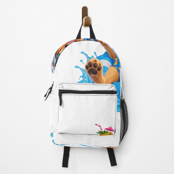 Item preview, Funny Dog Pool Party Summer Vacation Lover Gift designed and sold by kissing Pets.
