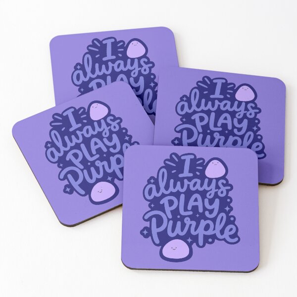 Item preview, I Always Play Purple designed and sold by MagicMangoes.