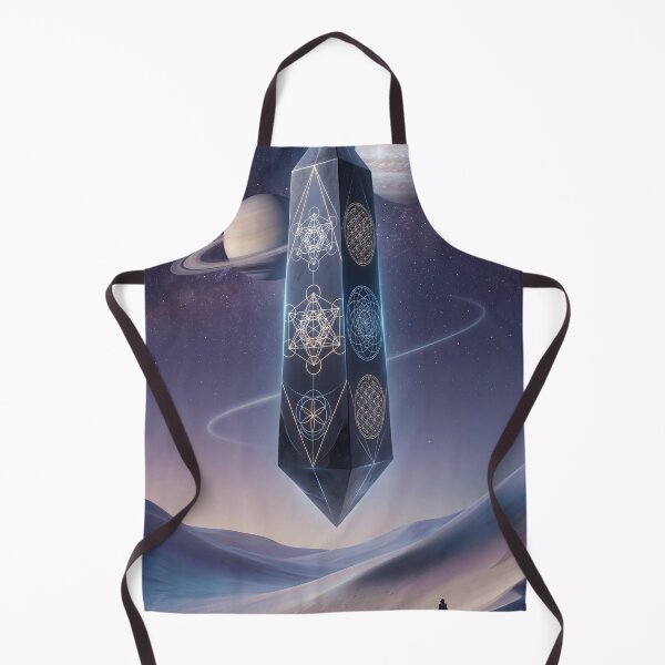 Item preview, Floating Cosmic Obelisk Sacred Geometry Alien World | Monkeybusiness designed and sold by monkeybusiness.pt.