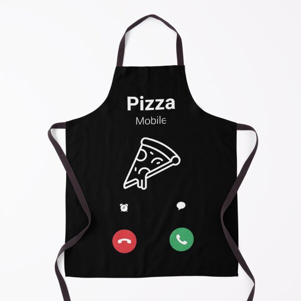 Item preview, Pizza Lover Funny Foodie Phone Call Illustration designed and sold by StickerNestYou.