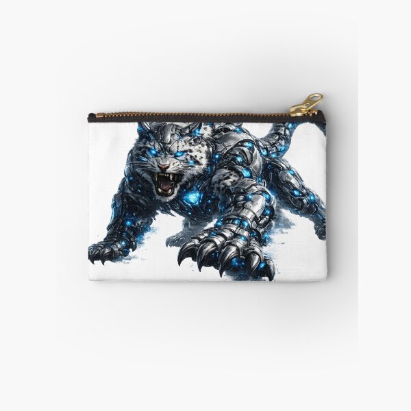 Item preview, Steel Snow Leopard – Cyberpunk Mechanical Predator designed and sold by SteelCoat Studio.