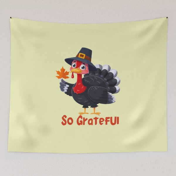Aperçu de l'œuvre Thanksgiving funny turkey créée et vendue par stormk10.