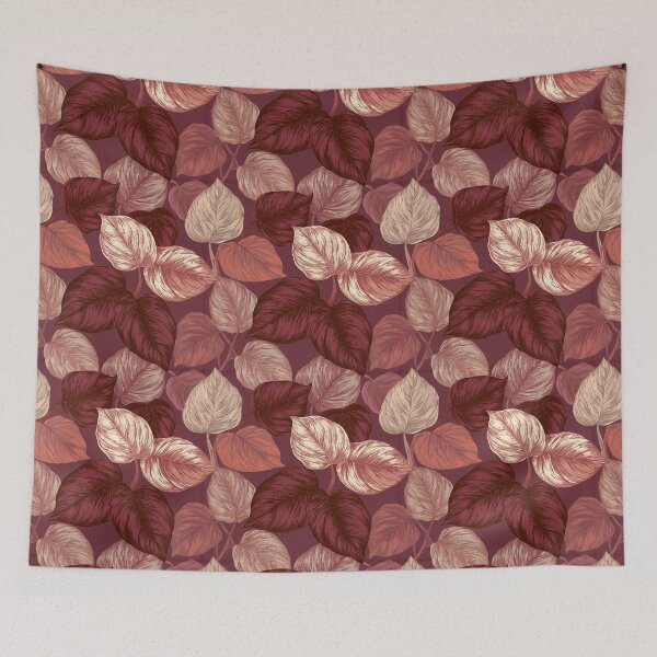 Item preview, Fresh Pothos Texture  - Birth Flower Pattern - Gifts For Women designed and sold by RoyalStarsPatts.