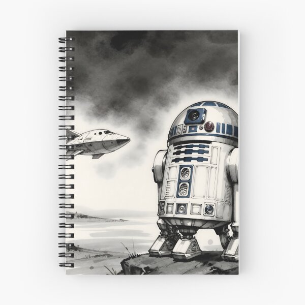 Item preview, Astromech on the Edge – Ink Wash Space Adventure designed and sold by Killington.