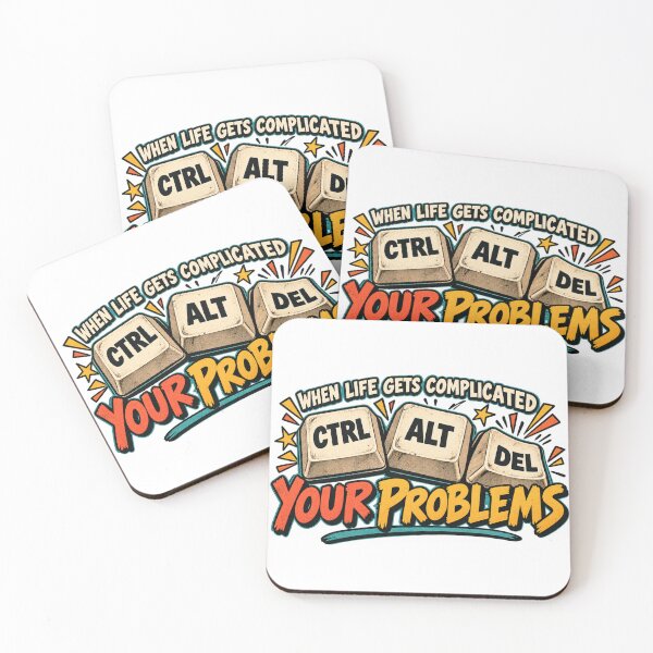 Item preview, Ctrl Alt Del Your Problems designed and sold by KateVil.