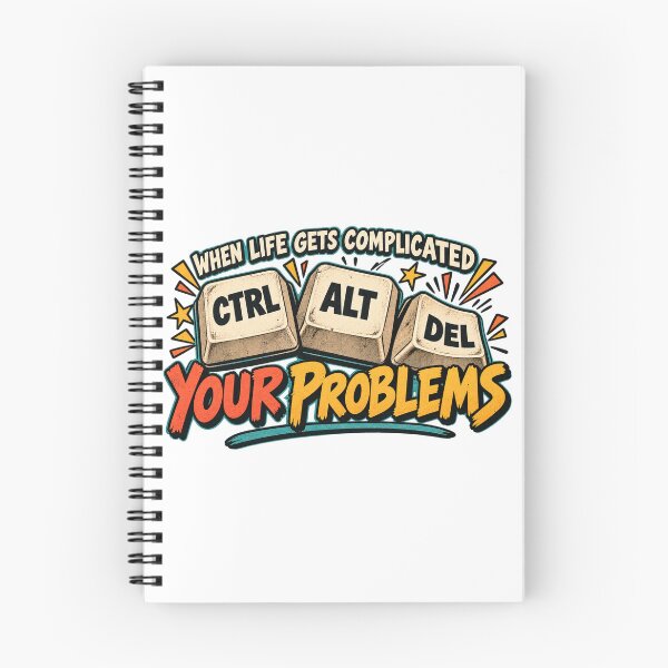 Item preview, Ctrl Alt Del Your Problems designed and sold by KateVil.