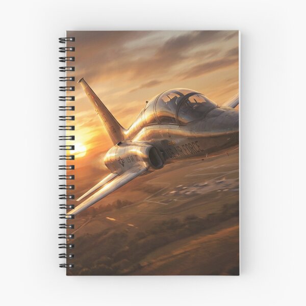 Item preview, T-38 Talon Countryside Sunset Illustration designed and sold by Airpower Art.