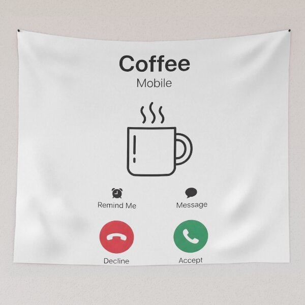 Item preview, Coffee Lover Caffeine Humor Coffee Addict Design designed and sold by StickerNestYou.