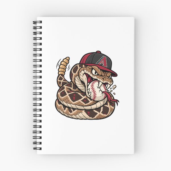 Item preview, Serpiente de cascabel diamantina occidental para béisbol: mascota deportiva de serpiente feroz designed and sold by tindian.