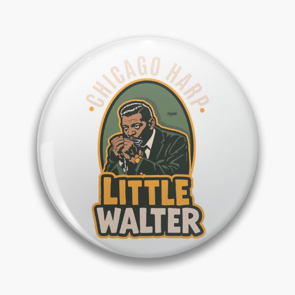 Item preview, Little Walter Electric Blues Harmonica designed and sold by Boogosh.