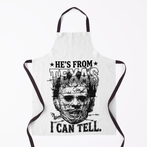 Item preview, He's from Texas I Can Tell Shirt Lone Star Scary Horror designed and sold by mareix.