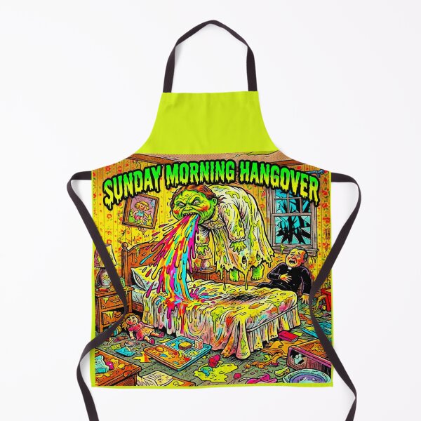 Item preview, Sunday Morning Hangover - Exorcist Parody Psychedelic Vomit designed and sold by OmniaGlobal.