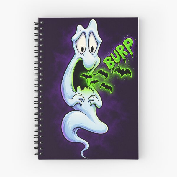 Item preview, Ghost Burping Up Bats designed and sold by Stoner Steve.