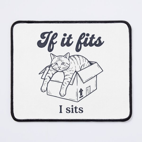 Item preview, Funny Cat in Box Cute Cat Lover Humor Pet Design designed and sold by StickerNestYou.