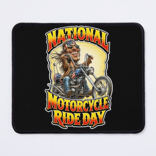 Item preview, National Motorcycle Ride Day Vintage Biker Freedom Design designed and sold by Wilcox PhotoArt.