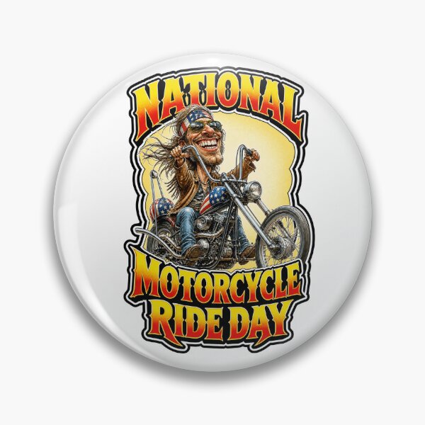 Item preview, National Motorcycle Ride Day Vintage Biker Freedom Design designed and sold by Wilcox PhotoArt.