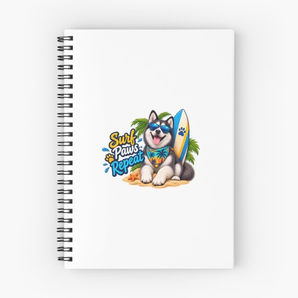 Item preview, Surf Dog Summer Beach Vacation Funny Dog Lover Gift designed and sold by kissing Pets.