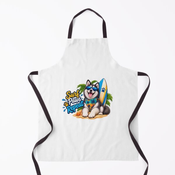 Item preview, Surf Dog Summer Beach Vacation Funny Dog Lover Gift designed and sold by kissing Pets.
