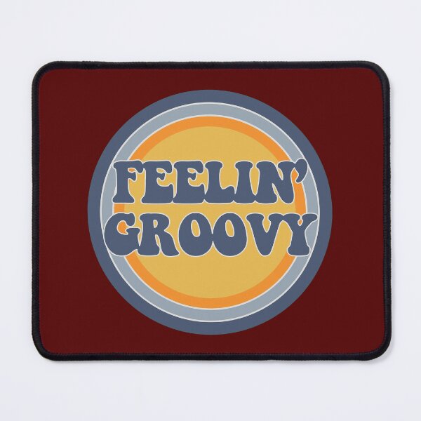 Item preview, Feelin Groovy Retro Badge designed and sold by dianhajime.