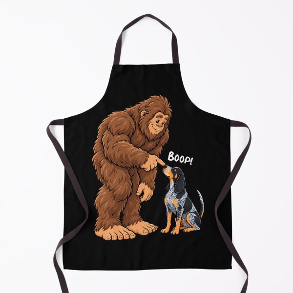 Item preview, Bigfoot and Bluetick Coonhound Boop Fun Design Sasquatch designed and sold by rafaeltto.