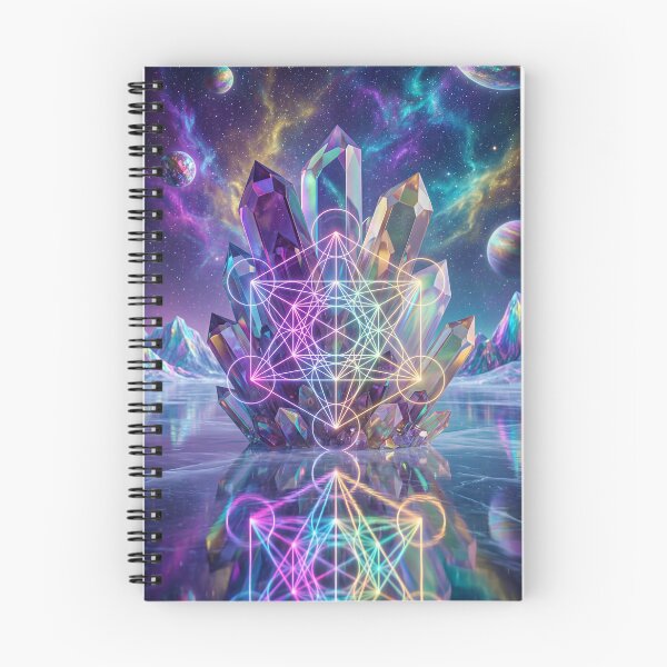 Item preview, Glowing Rainbow Crystal Metatron's Cube Cosmic Ice | Monkeybusiness designed and sold by monkeybusiness.pt.