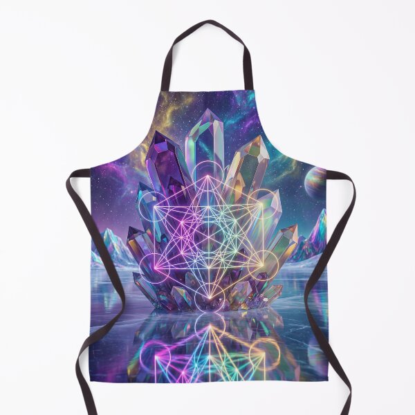Item preview, Glowing Rainbow Crystal Metatron's Cube Cosmic Ice | Monkeybusiness designed and sold by monkeybusiness.pt.