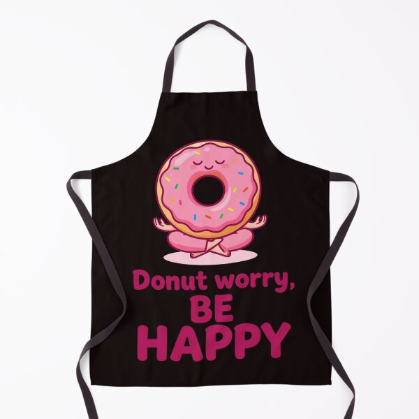 Item preview, Donut worry, BE HAPPY in pink designed and sold by Andykinoz.