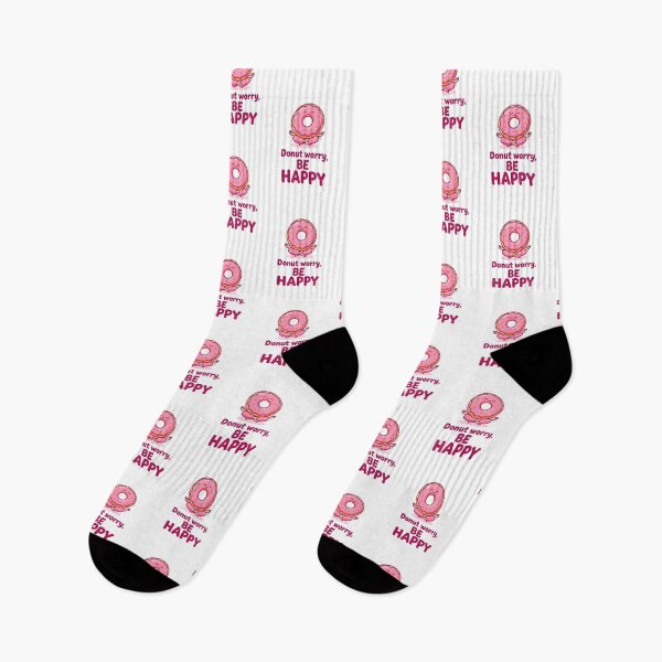 Item preview, Donut worry, BE HAPPY in pink designed and sold by Andykinoz.