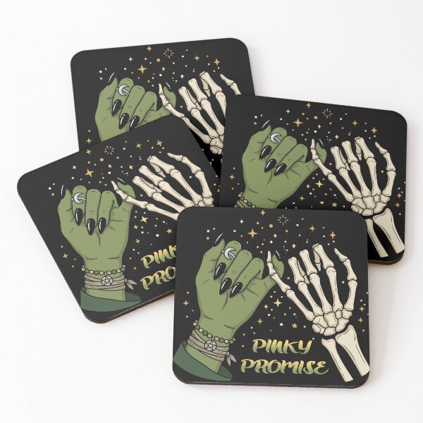 Item preview, Pinky Promise Halloween – Witchy Spooky Friendship designed and sold by EnchantedOwl.