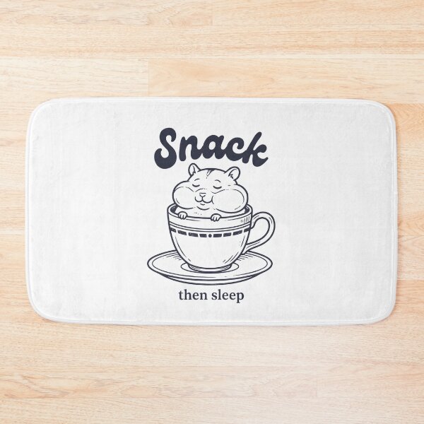 Item preview, Sleepy Cat Coffee Lover Cozy Morning Relaxation Cute Design designed and sold by StickerNestYou.